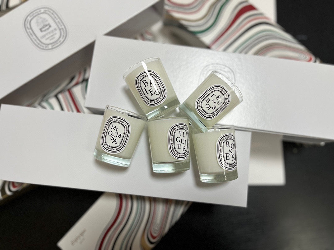 Diptyque 60週年蠟燭五件套裝禮盒