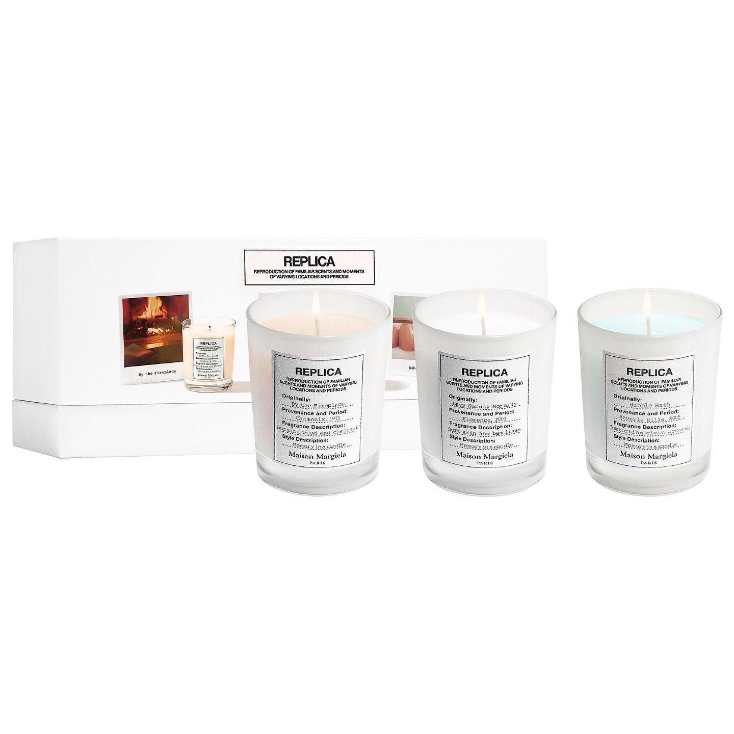 Maison Margiela Replica Mini Candle Set ✨70g x 3