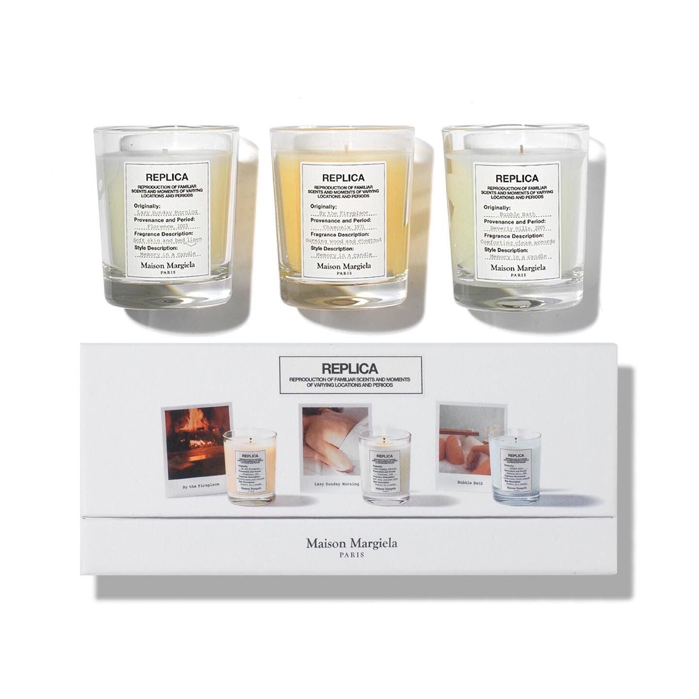 Maison Margiela Replica Mini Candle Set ✨70g x 3